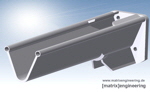 CAD-Konstruktion Coil-Kragarm