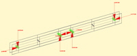 Statikmodell Seiltraverse