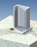 CAD-Modell Regalfu�