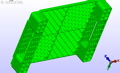 FEM-Modell der Thermoplastpalette